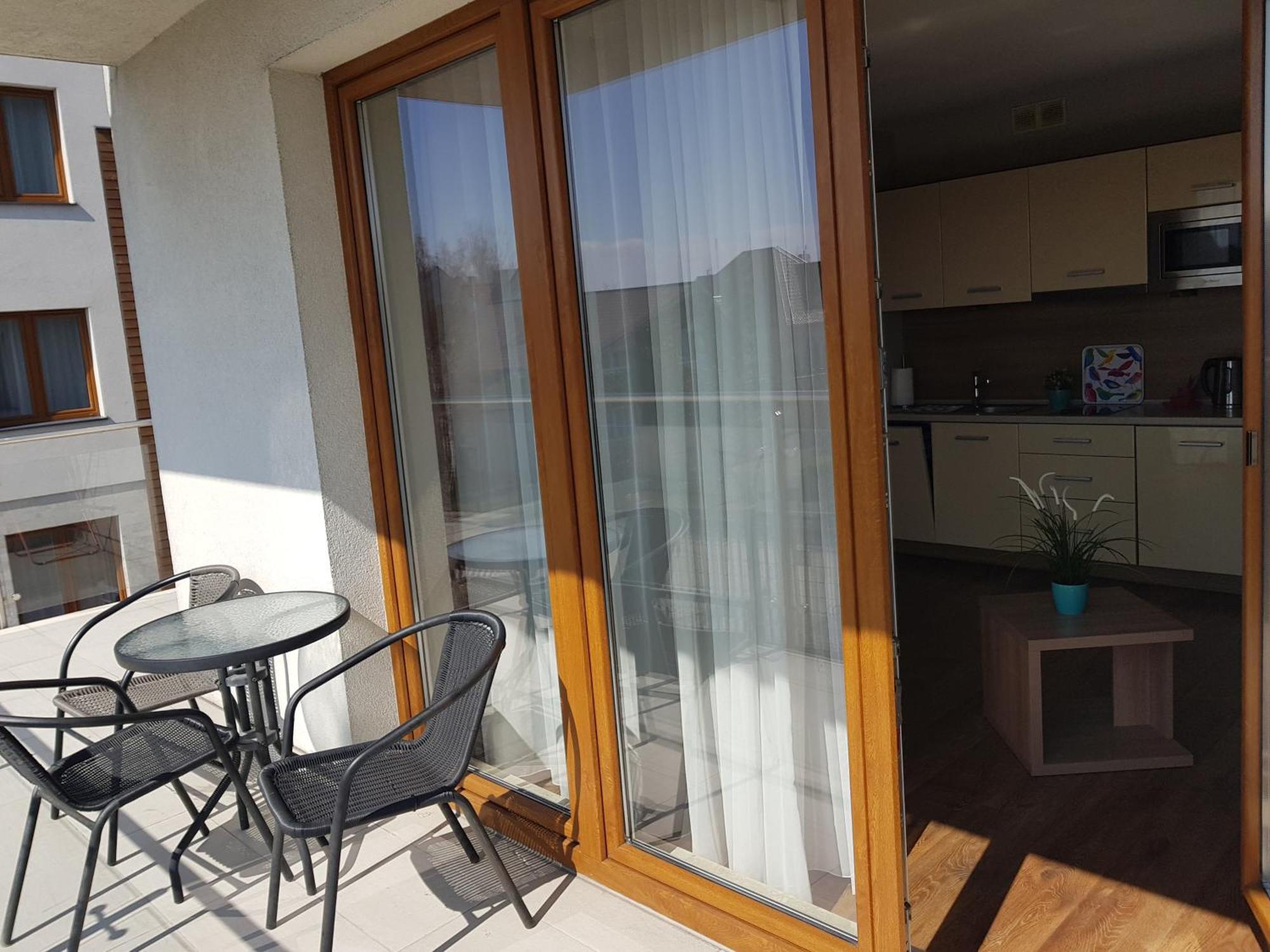 Marina Jastarnia Apartamenty W Budynku Z Basenem الغرفة الصورة