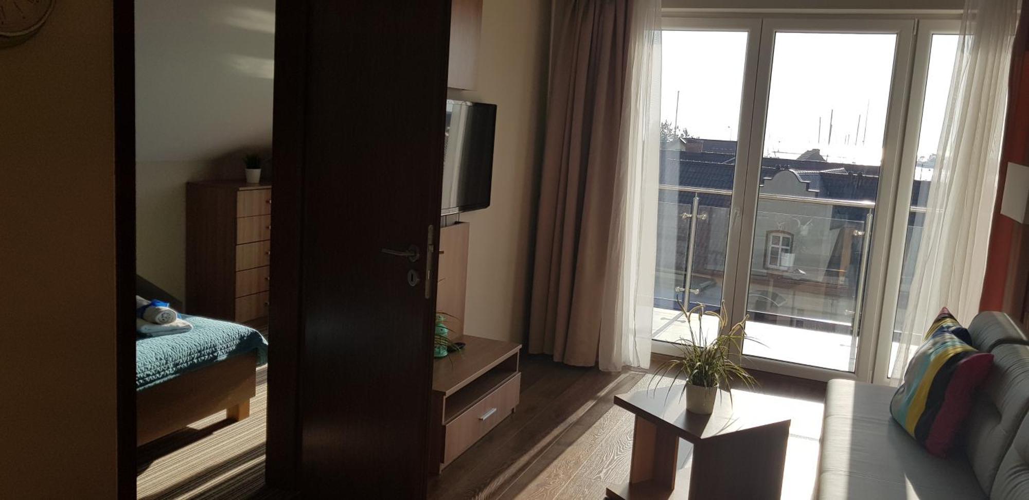 Marina Jastarnia Apartamenty W Budynku Z Basenem الغرفة الصورة